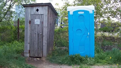 Купить деревянный туалет на дачу