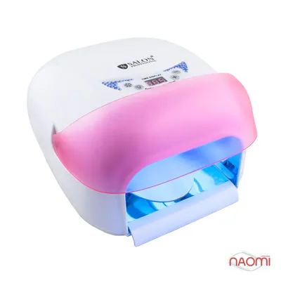≡ УФ лампа для ногтей 36W Salon Professional 1728, таймер 30-300 секунд +  вентилятор, цвет белый в Киеве, цена, отзывы — Naomi24.ua