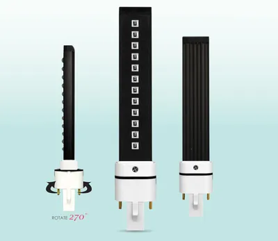 LED лампа двухволновая сменная для УФ ламп 6 Wt - Сменные УФ и LED лампочки  - УФ-LED Лампы для ногтей