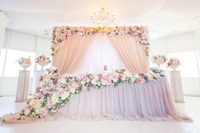 Украшение зала на свадьбу, декор и оформление свадебного зала в Брянске по  недорогой цене - «Марафет»