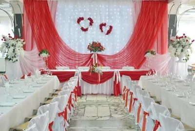 Оформление зала на свадьбу в Алматы: свадебные украшения - 74 оформителя