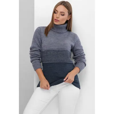 Купить Вязаный свитер женский зимний | Skrami.kz