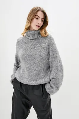 Мужской свитер, модный вязаный свитер с плетеной косичкой на осень и зиму,  однотонный хлопковый теплый облегающий джемпер с высоким воротом, пуловер,  свитер | AliExpress