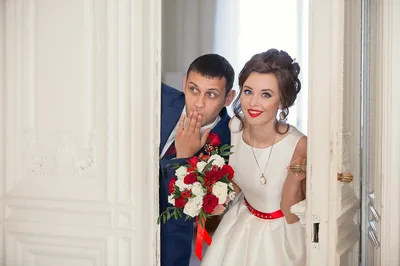 Свадебная фотосессия в Петроградском ЗАГСе