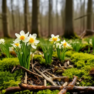 Весна в лесу - красивые фото