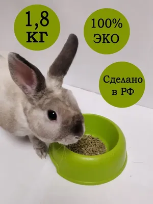 Корм для декоративных кроликов Вака High Quality в mirkorma.ru