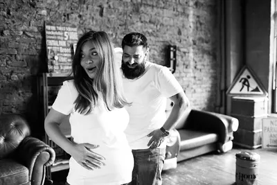 Лав стори фотосессия в студии для влюбленных пар. Новогодняя фотосессия  Love Story в студии в Москве