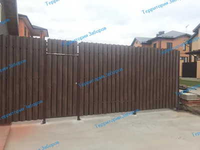 Забор из металлического штакетника БЕСТ СТАНДАРТ 2м купить от производителя  по цене 3359р. с установкой и монтажом - цены