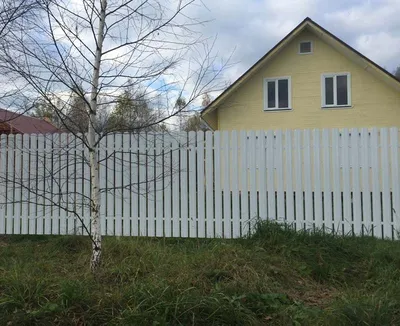 Забор из металлического штакетника Премиум в Москве - Заборкин