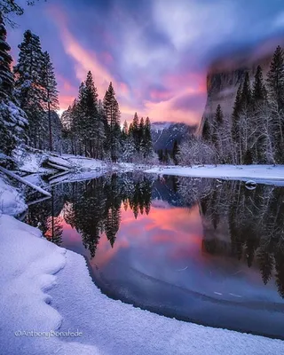 Фото зима природа