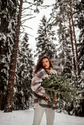 Лес зимой фотосессия | Holiday decor, Ladder decor, Holiday