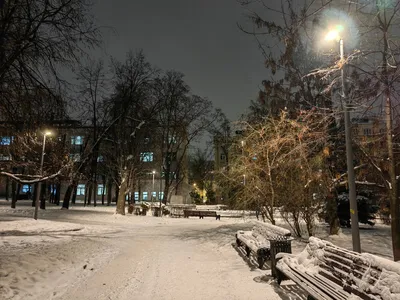 Зима город (44 фото) - 44 фото