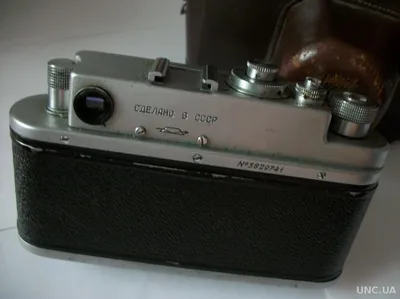Фотоаппарат Зоркий-4, квадратные рельефные окна [из первых] 1958-год  Юпитер-8 [Футляр, крышка] купить на | Аукціон для колекціонерів UNC.UA  UNC.UA