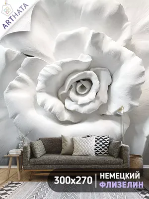 ᐉ Фотообои 3D флизелиновые цветочные для спальни/зала/кухни Чайные розы