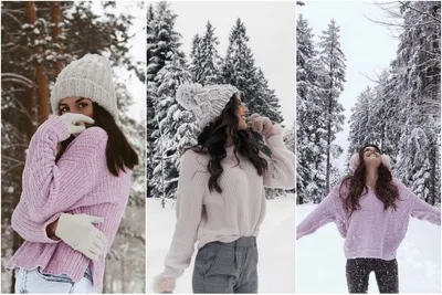 Фотосессия зимой в лесу | Зимние фотосессии на природе