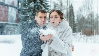 Зимняя фотосессия на улице -идеи для вдохновения