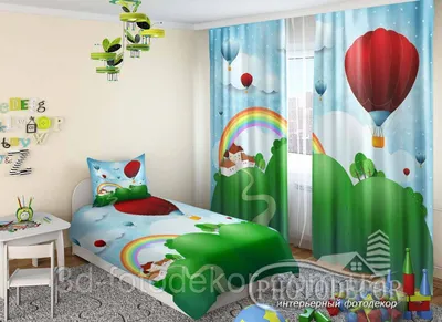 Фотошторы для детских садов - купить в Москве шторы для детского сада  недорого в интернет-магазине