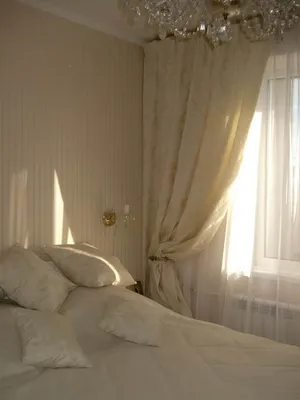 Купить шторы для спальни по низкой цене в Москве. Фото готовых вариантов -  в каталоге ШиК