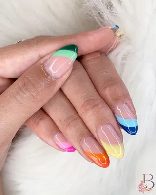 Цветы Накладные ногти Френч-пресс на ногтях Маникюр Типсы для женщин –  лучшие товары в онлайн-магазине Джум Гик