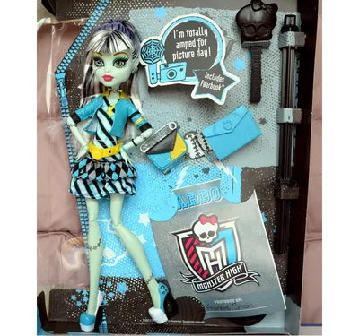 Кукла Monster High Frankie Stein Picture Day Френки Штейн День Фото  (ID#1277188696), цена: 3999 ₴, купить на Prom.ua