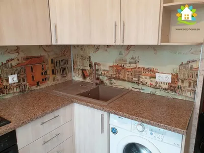 Фреска на кухне, Фреска на стене в интерьере кухни