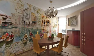 Фреска на стену: 43 фото в современном интерьере | ivd.ru