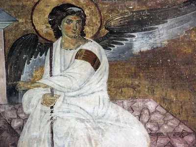 Фотообои фреска дева Мария и ангелы», (арт. 21315) - купить в  интернет-магазине Chameleon