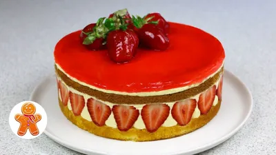 Fraisier Cake - YouTube