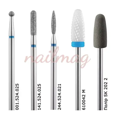 Набор фрез №8 для педикюра. Купить в интернет магазине в Украине ❤ Nailmag