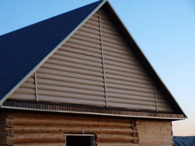 Как обшить фронтон деревянного дома