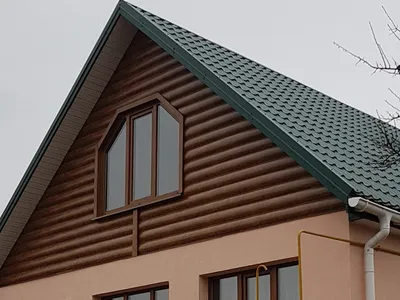 Отделка фронтонов в Пензе - цены на обшивку и покраску фронтонов крыш домов
