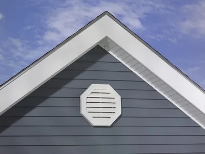 Виды фронтонов крыши – отделка фронтона здания сайдингом: особенности