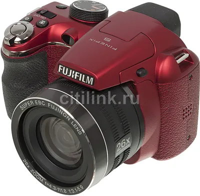 Характеристики Цифровой фотоаппарат Fujifilm FinePix S4300, красный  (684966) смотреть в СИТИЛИНК - Москва
