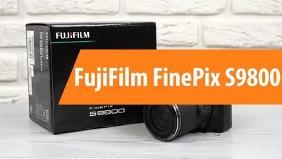 Распаковка FujiFilm FinePix S9800 / Unboxing FujiFilm FinePix S9800 -  YouTube