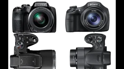 Fujifilm FinePix S9800 vs Sony Cyber-shot DSC-HX300 - YouTube