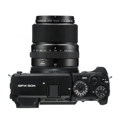 Купить Цифровая фотокамера Fujifilm GFX 50R body + GF 45mm F2.8 R WR - в  фотомагазине Pixel24.ru, цена, отзывы, характеристики