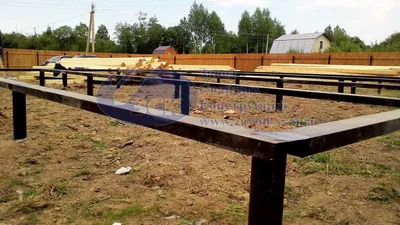Свайно-ростверковый фундамент под ключ. ᐈ Цены в Минске и области