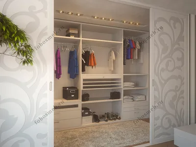 Мебель гардеробной в тещиной комнате под заказ от МК Арт-Дизайн.
