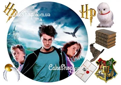 ⋗ Сахарная картинка Гарри Поттер 2 купить в Украине ➛ CakeShop.com.ua
