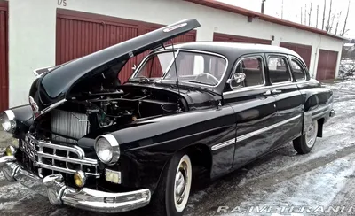 Photo of Black GAZ-12 ZIM retro Soviet governmental car | Stock Image  MXI27972