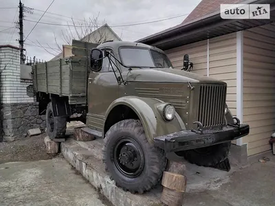 GAZ-63 truck, 1948, Russia Stock Photo - Alamy