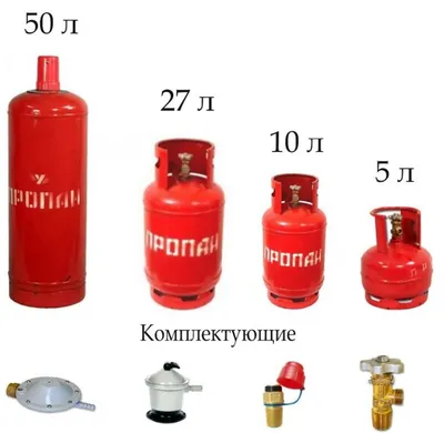 Баллон газовый 50 л, цена в Алматы от компании ВСЕ ДЛЯ ГАЗА И ВОДЫ