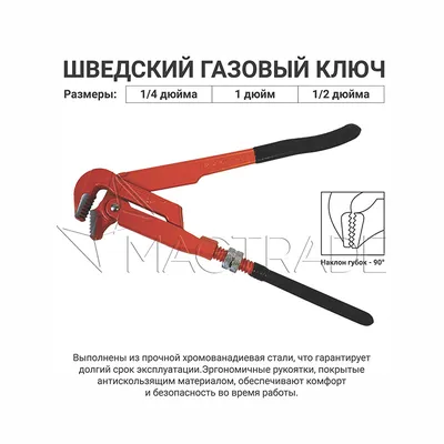 Разводной ключ газовый ключ идеал СССР (ID#1329160895), цена: 891.34 ₴,  купить на Prom.ua