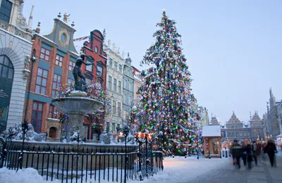 Зимний Гданьск, Польша