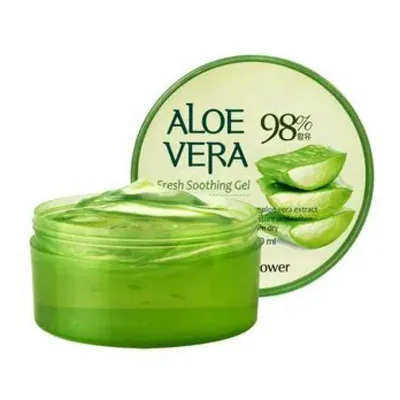 Освежающий и увлажняющий 💦 крем-гель для лица и шеи Aloe Vera | 🐼 Beauty  Patches