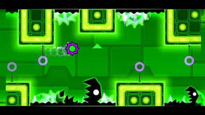 Картинка для торта Геометрия Дэш (Geometry Dash) geom003 печать на сахарной  бумаге