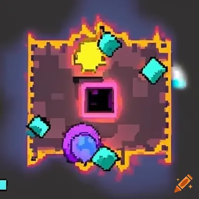 Geometry dash\" Art Board Print for Sale by Vishal Nair | Redbubble