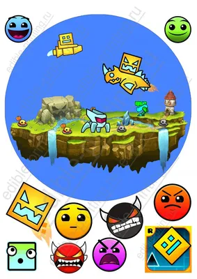 ВСЕ КНОПКИ В GEOMETRY DASH (почти все) | Mashina Vremeni | Дзен