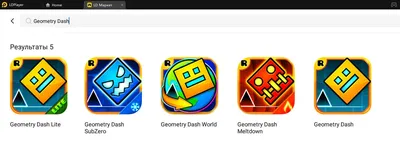 Pixel art of a geometry dash level on Craiyon
