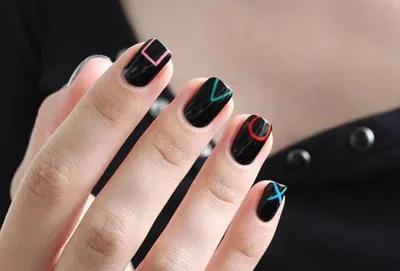 Пин от пользователя Ylra Añin на доске Diseño de uñas | Ногти телесного  цвета, Искусство маникюра, Геометрические рисунки на ногтях